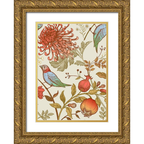 Nordic Victorian II Gold Ornate Wood Framed Art Print with Double Matting by Incado