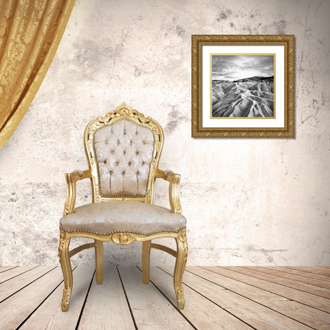 Foot of the mountain Gold Ornate Wood Framed Art Print with Double Matting by PhotoINC Studio