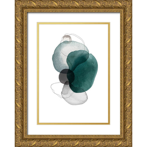 Expression of Hope No. 2 Gold Ornate Wood Framed Art Print with Double Matting by Incado