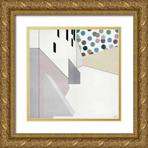 Perspektive II Gold Ornate Wood Framed Art Print with Double Matting by Olesen, Nicolai Kubel