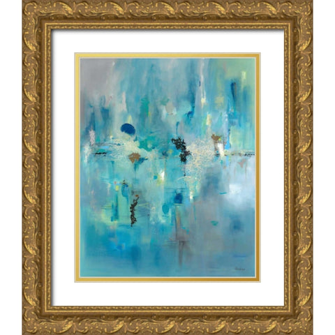 A Story to Tell Gold Ornate Wood Framed Art Print with Double Matting by Jackson, Victoria