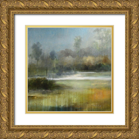 A Quiet Place Gold Ornate Wood Framed Art Print with Double Matting by Jennings, J Austin
