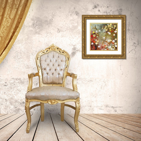 Gardens in the Mist XIII Gold Ornate Wood Framed Art Print with Double Matting by Koury, Aleah
