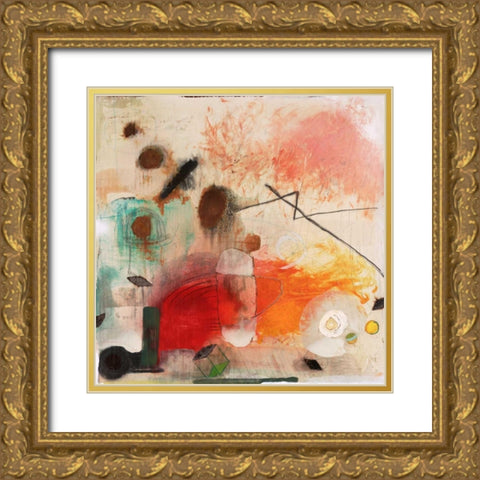 Changed My Mind 1 Gold Ornate Wood Framed Art Print with Double Matting by Koury, Aleah