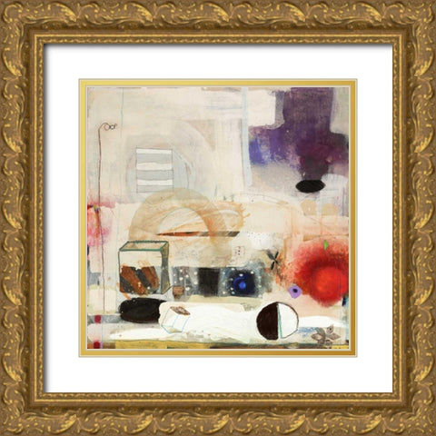 Changed My Mind 2 Gold Ornate Wood Framed Art Print with Double Matting by Koury, Aleah