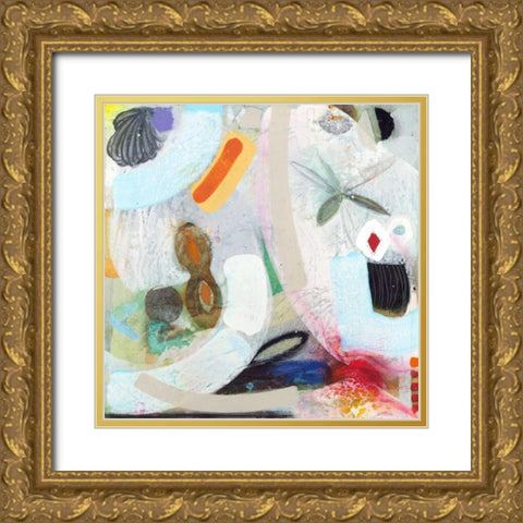 Changed My Mind 6 Gold Ornate Wood Framed Art Print with Double Matting by Koury, Aleah