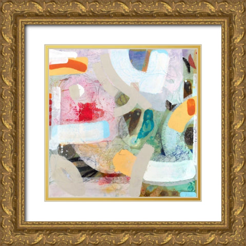 Changed My Mind 4 Gold Ornate Wood Framed Art Print with Double Matting by Koury, Aleah