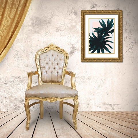 Fly Away Gold Ornate Wood Framed Art Print with Double Matting by Kastl-Lungberg, Hanna