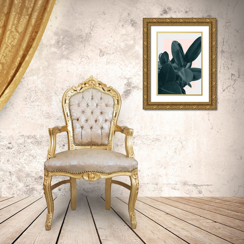 Tonight Gold Ornate Wood Framed Art Print with Double Matting by Kastl-Lungberg, Hanna