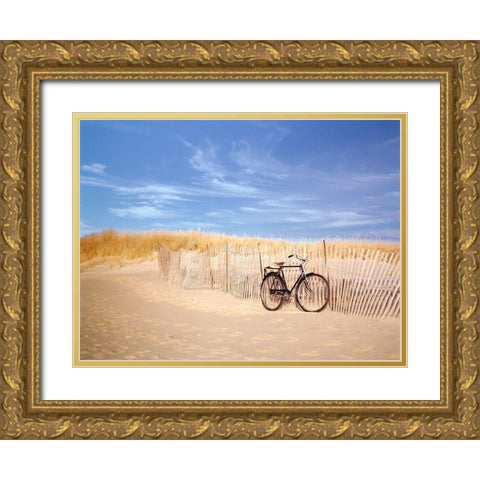 Cape Cod Gold Ornate Wood Framed Art Print with Double Matting by Klug, Alan