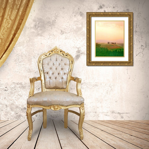 Toscana, Italia No. 717 Gold Ornate Wood Framed Art Print with Double Matting by Klug, Alan