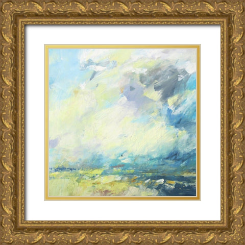 Autumn Skies Gold Ornate Wood Framed Art Print with Double Matting by Kinmont, Andrew