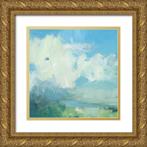 Pale Light Gold Ornate Wood Framed Art Print with Double Matting by Kinmont, Andrew