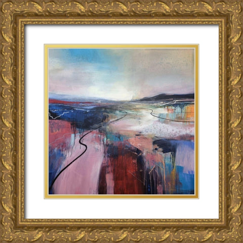 Ill Meet You On The Estuary Gold Ornate Wood Framed Art Print with Double Matting by Kinmont, Andrew