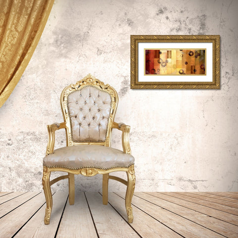 Of This World No. 8 Gold Ornate Wood Framed Art Print with Double Matting by Koury, Aleah