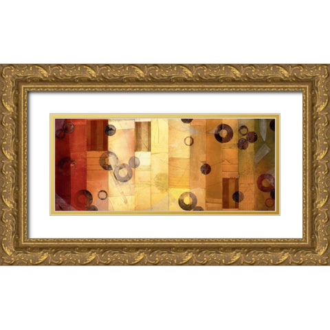 Of This World No. 8 Gold Ornate Wood Framed Art Print with Double Matting by Koury, Aleah