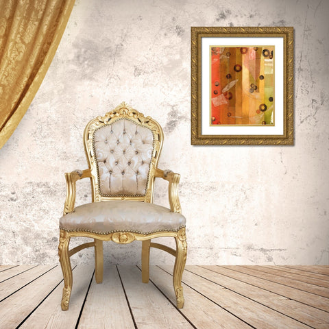 Of This World No. 11 Gold Ornate Wood Framed Art Print with Double Matting by Koury, Aleah