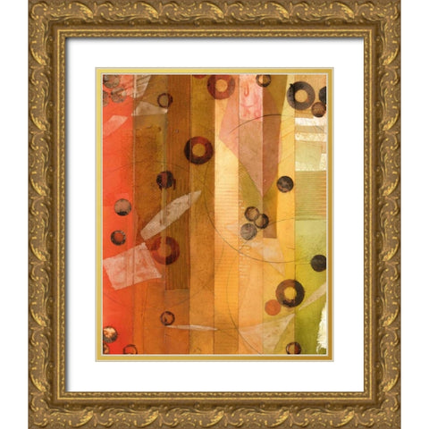 Of This World No. 11 Gold Ornate Wood Framed Art Print with Double Matting by Koury, Aleah