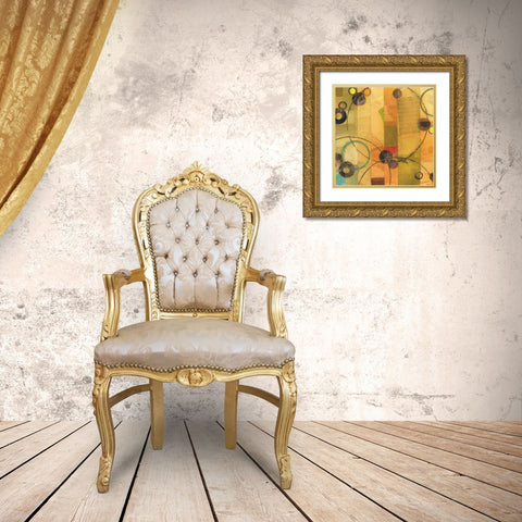 Of This World No. 14 Gold Ornate Wood Framed Art Print with Double Matting by Koury, Aleah