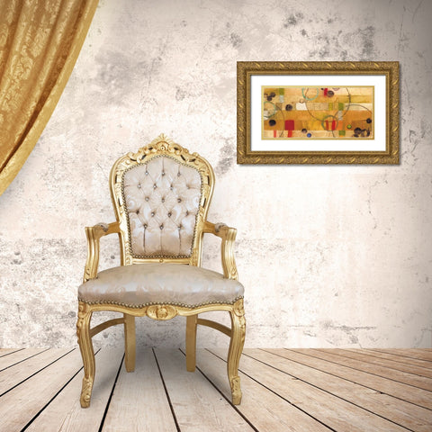 Of This World No. 16 Gold Ornate Wood Framed Art Print with Double Matting by Koury, Aleah