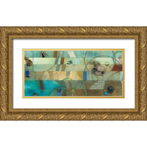 Of This World No. 18 Gold Ornate Wood Framed Art Print with Double Matting by Koury, Aleah