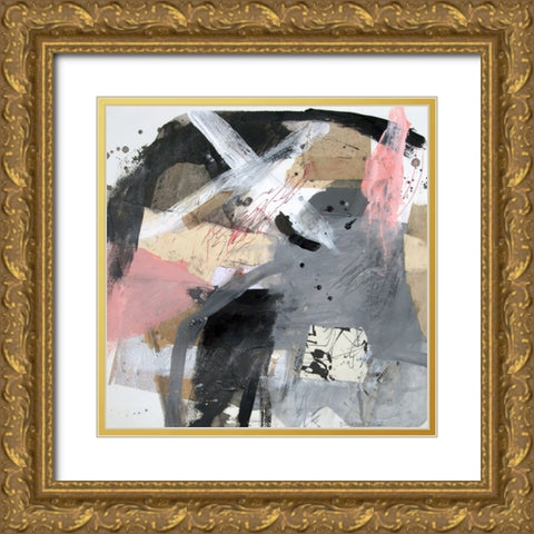The Moment of Doubt Gold Ornate Wood Framed Art Print with Double Matting by Lauzon, Danielle
