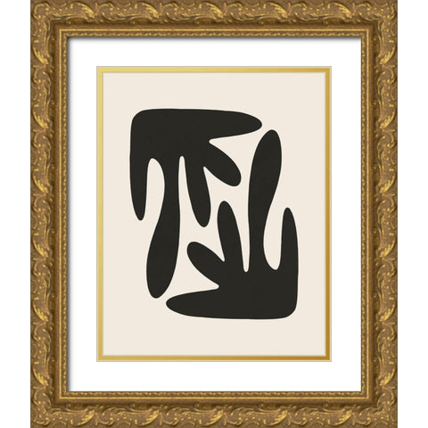 Mirror Gold Ornate Wood Framed Art Print with Double Matting by LivinLi