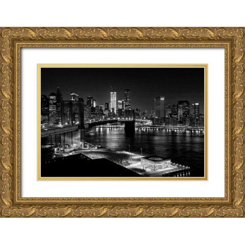 The Carousel Gold Ornate Wood Framed Art Print with Double Matting by Mikaels, Natalie