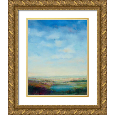 Mystic Way Gold Ornate Wood Framed Art Print with Double Matting by McCarthy, William