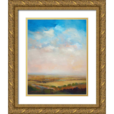 Once Remembered Gold Ornate Wood Framed Art Print with Double Matting by McCarthy, William