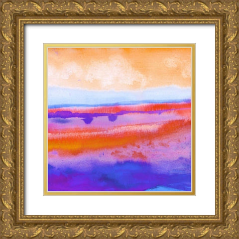 Destiny II Gold Ornate Wood Framed Art Print with Double Matting by Maldonado, Jacqueline