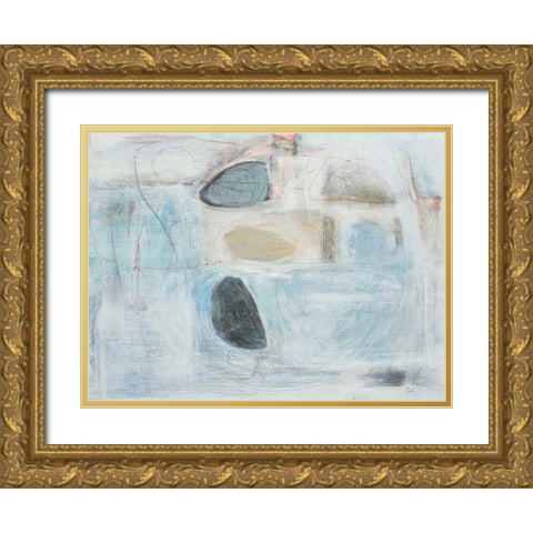 Fragile Symmetry Gold Ornate Wood Framed Art Print with Double Matting by Mankin, David