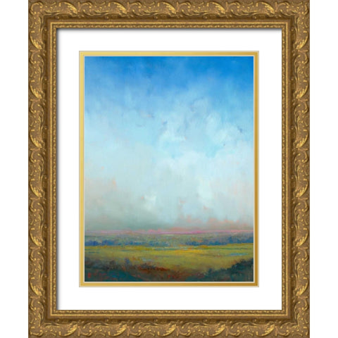 In the Openness Gold Ornate Wood Framed Art Print with Double Matting by McCarthy, William
