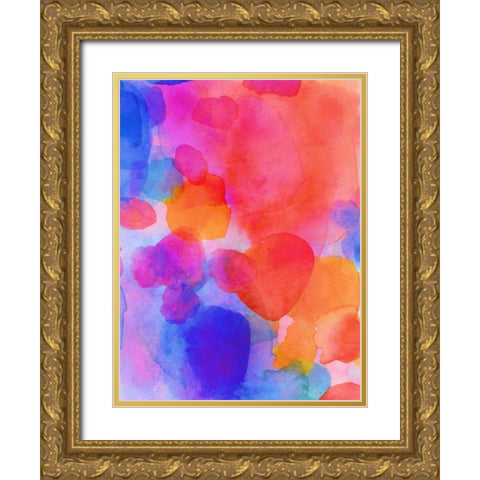 The Shaman II Gold Ornate Wood Framed Art Print with Double Matting by Maldonado, Jacqueline