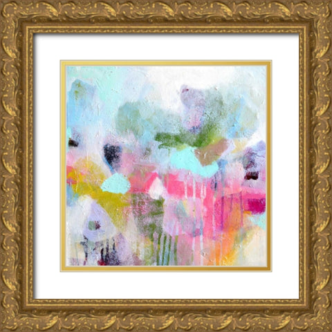 Ada Gold Ornate Wood Framed Art Print with Double Matting by Marrison, TA