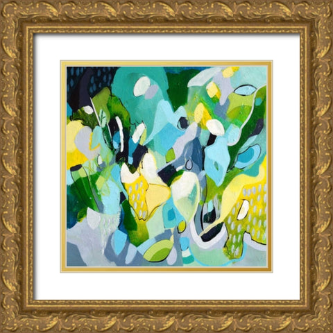 Dinner Party II Gold Ornate Wood Framed Art Print with Double Matting by Marrison, TA