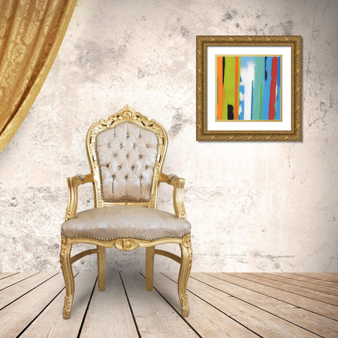 Urban Summer 23 Gold Ornate Wood Framed Art Print with Double Matting by Miller, Gill