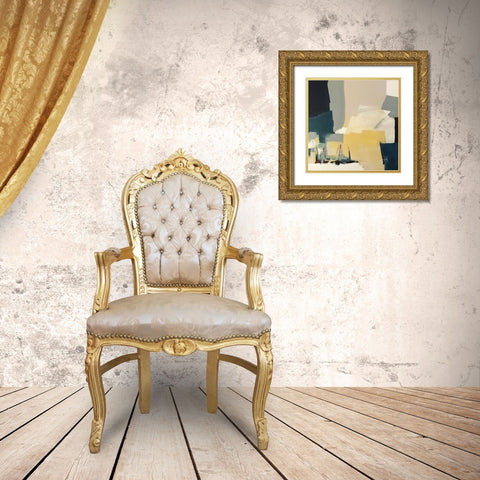 After The Storm Gold Ornate Wood Framed Art Print with Double Matting by Montel, Fanou