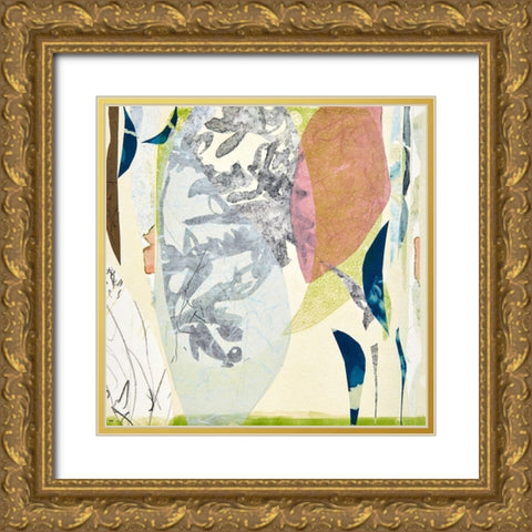 Miyako Gold Ornate Wood Framed Art Print with Double Matting by MacCollum, Cynthia