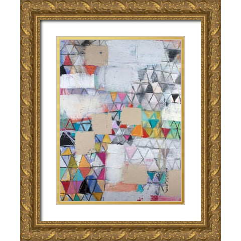 Cover Up Gold Ornate Wood Framed Art Print with Double Matting by Moffitt, Michelle Daisley