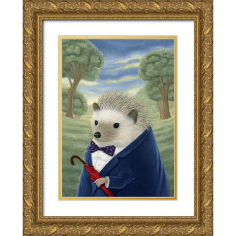 Wendell P Frizzmerantz Gold Ornate Wood Framed Art Print with Double Matting by Matarazzo, Gina