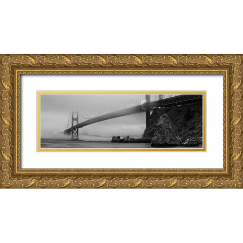 Horseshoe Bay Gold Ornate Wood Framed Art Print with Double Matting by Melville, Craig