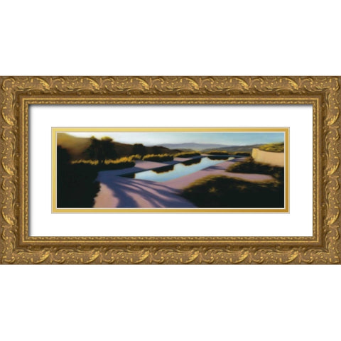 California Psychic Gold Ornate Wood Framed Art Print with Double Matting by Monzon, Rick