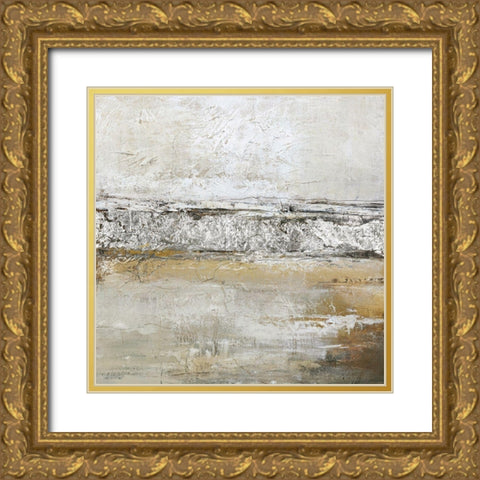 Low Limit Silver Gold Ornate Wood Framed Art Print with Double Matting by Design Fabrikken