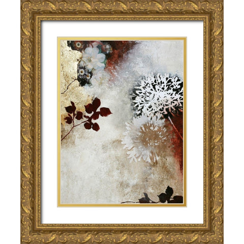 Still Life 4 Gold Ornate Wood Framed Art Print with Double Matting by Design Fabrikken
