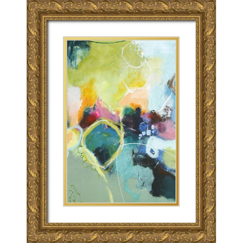 Sirius Gold Ornate Wood Framed Art Print with Double Matting by Design Fabrikken