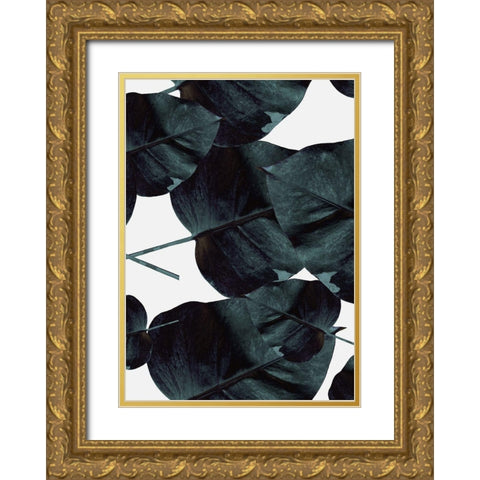 Tropic Sensation Gold Ornate Wood Framed Art Print with Double Matting by Design Fabrikken