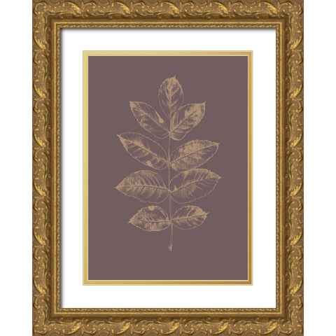 Botanica 2 Gold Ornate Wood Framed Art Print with Double Matting by Design Fabrikken