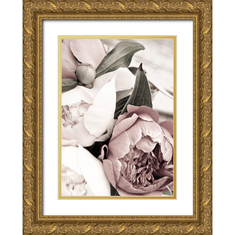 Opulent 1 Gold Ornate Wood Framed Art Print with Double Matting by Design Fabrikken