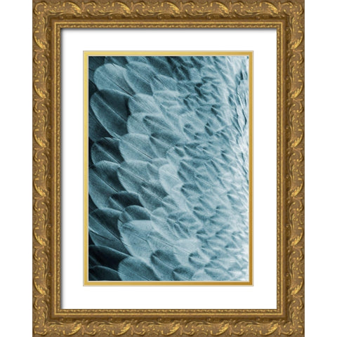 Volture I Gold Ornate Wood Framed Art Print with Double Matting by Design Fabrikken